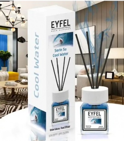 Odorizante Camera - Odorizant de camera cu betisoare, Eyfel Cool Water, 120 ml