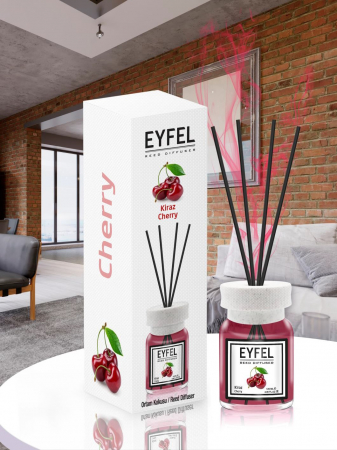 Odorizante Camera - Odorizant de camera cu betisoare, Eyfel Cirese 120 ml