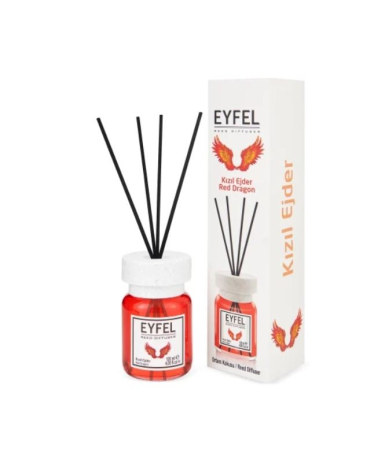 Odorizante Camera - Odorizant de camera cu betisoare, Eyfel Red Dragon, 120 ml