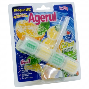 Odorizante baie - Odorizant solid pentru vasul toaletei, Agerul Citrus, 50g
