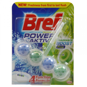 Odorizante baie si toaleta - Odorizant toaleta Bref Power Aktiv Pine, 50 g