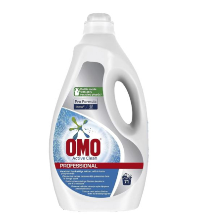 Detergent de rufe - Detergent lichid Omo Professional, Active Clean, 5 L