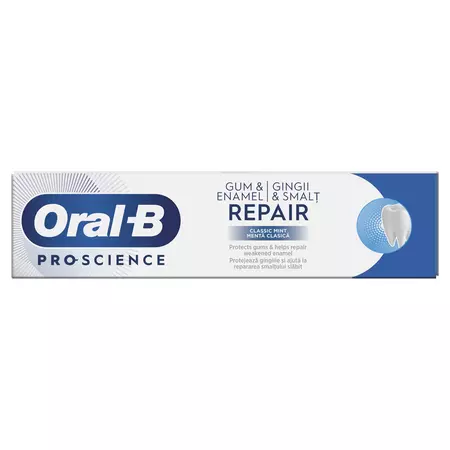 Pasta de dinti si apa de gura - Pasta de dinti Oral-B Gum & Enamel Repair, 75 ml