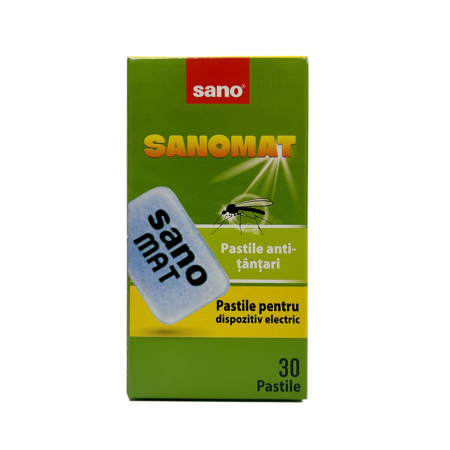 Insecticide - Pastile pentru vaporizator electric impotriva tantarilor Sanomat, 30 buc