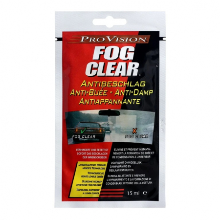 Curatare sticla, ferestre,oglinzi - PROVISION Servetel umed antiaburire, Fog Clear, 1 buc