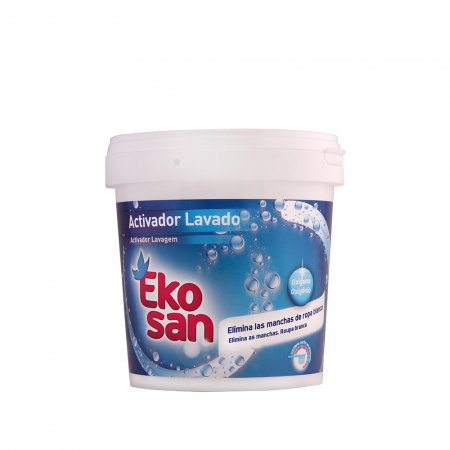 Indepartare pete - Ekosan Pudra activa curatare pete tesaturi albe cu Oxigen Activ, 750g
