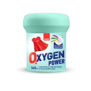 Indepartare pete - Pudra indepartare pete fara clor, Sano Oxygen Power Color, 540 g