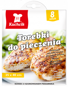 Folii si ambalaje - Pungi pentru copt, 25x40 cm, 8 buc/set