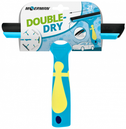 Racleta geam, MOERMAN Double Dry, 21 cm [0]