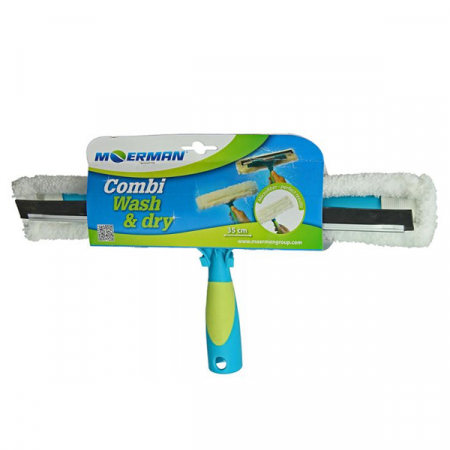 Raclete geam - Racleta si spalator geam, MOERMAN Combi Wash & Dry, 35 cm