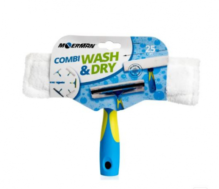 Racleta si spalator geam, MOERMAN Combi Wash & Dry, 25 cm [0]