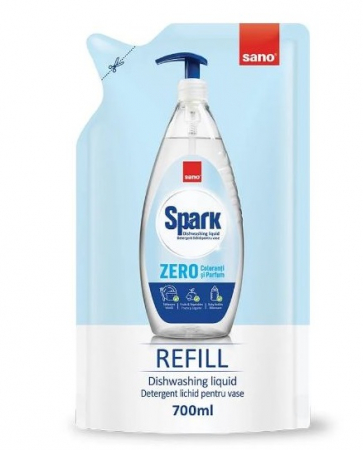 Detergenti vase - Rezerva detergent vase Sano Spark Zero, 700 ml