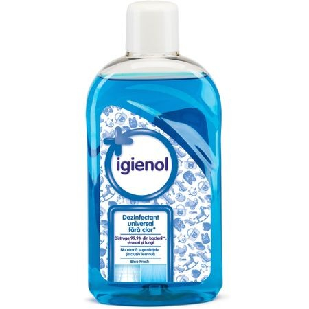 DETERGENTI, PRODUSE CURATENIE - Dezinfectant universal fara clor Igienol, Blue Fresh, 1 L