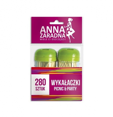 Tacamuri de unica folosinta - Scobitori din lemn, 2 x 140 buc/set