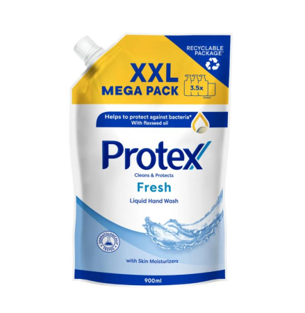 Ingrijire maini - Rezerva sapun lichid antibacterian Protex Fresh, 900 ml