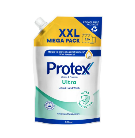 Ingrijire maini - Rezerva sapun lichid antibacterian Protex Ultra, 900 ml