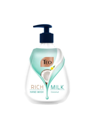 Ingrijire maini - Sapun Lichid Teo Rich Milk Coconut, 400 ml