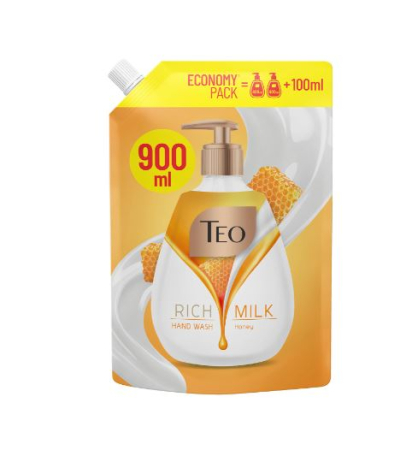 Ingrijire maini - Rezerva Sapun lichid pentru maini Rich Milk & Honey, 900 ml