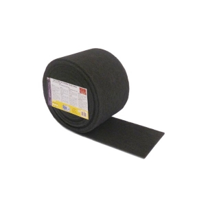 Lavete speciale - Rola fibra abraziva neagra 6 m x 0.15 m