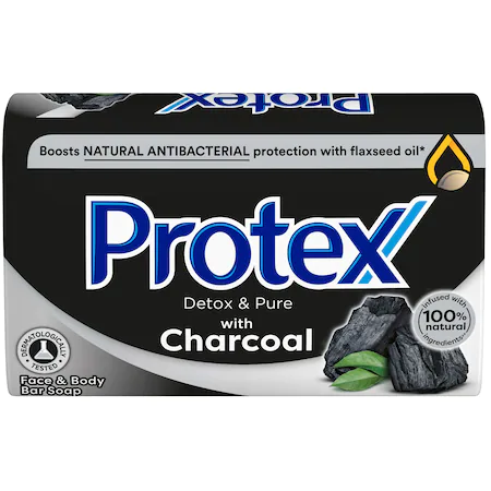DETERGENTI, PRODUSE CURATENIE - Sapun antibacterian Protex Detox & Pure Charcoal, 90 g