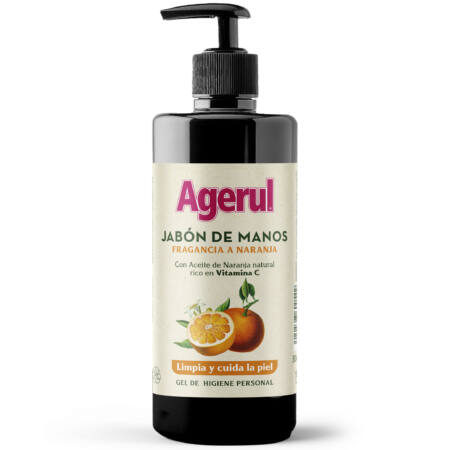 Ingrijire maini - Sapun lichid cu portocale si vitamina C, Agerul Orange, 300 ml