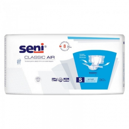 Scutece adulti - Scutece adulti Seni Classic Air S, 30 buc.