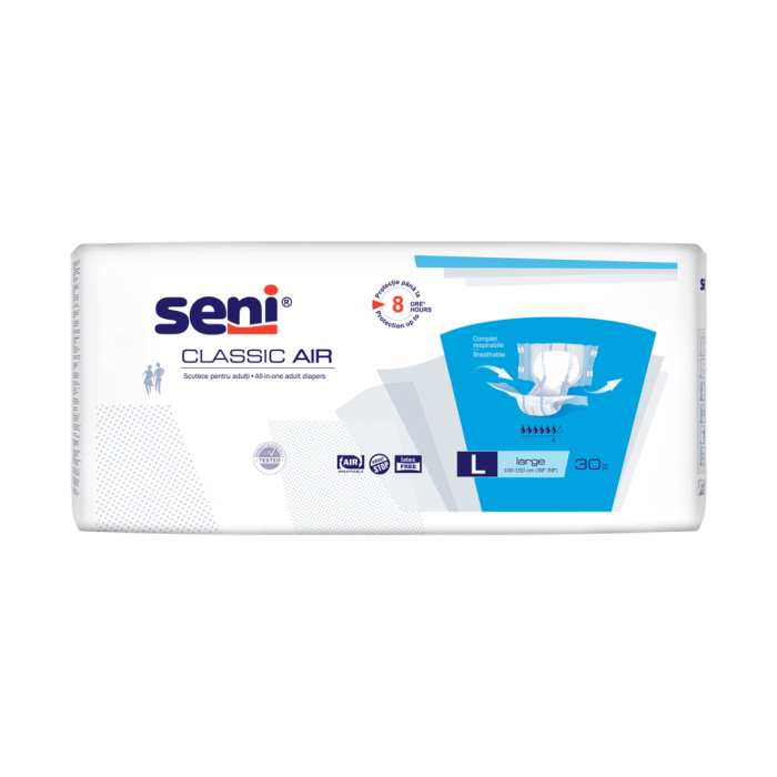 Scutece adulti - Scutece adulti Seni Classic Air L, 30 buc.