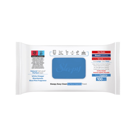 Servetele umede pentru multisuprafete Sleepy Easy Clean Herbal Soap Additive, 100 buc [2]
