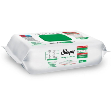 Servetele umede curatenie - Servetele umede pentru multisuprafete Sleepy Easy Clean White Soap Additive, 100 buc