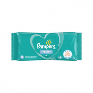 Ingrijire bebelusi - Servetelele umede Pampers Fresh Clean, 52 buc