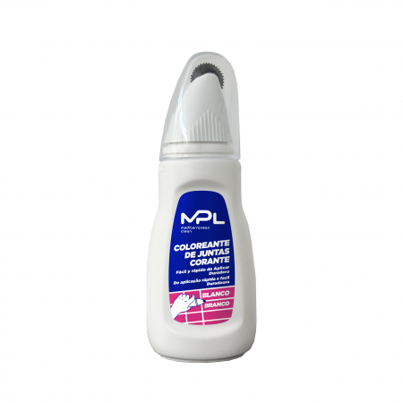 Baie si toaleta - Solutie colorat rosturi gresie, alb, 125 ml