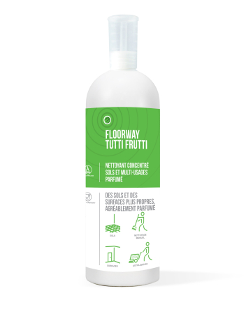 Piatra naturala/ placi ceramice - Solutie concentrata multisuprafete, FLOORWAY TUTTI FRUTT, 1 L