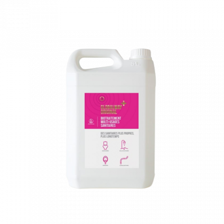 Solutie anticalcar - Solutie universala bai, GLOBALWAY PLUS ORIGINAL, 5 L