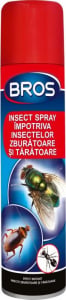 Spray impotriva insectelor zburatoare si taratoare, Bros, 400 ml [0]