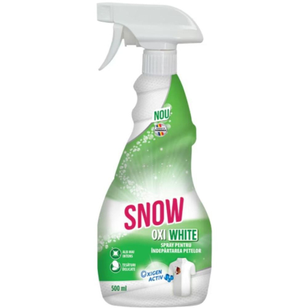 Bucatarie - Spray pentru indepartarea petelor Snow Oxi White, 500 ml