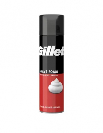 Ingrijire faciala - Spuma de ras Gillette Original, 200 ml