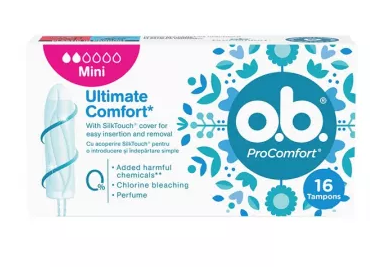 Absorbante si tampoane - Tampoane OB Procomfort Mini, 16 bucati