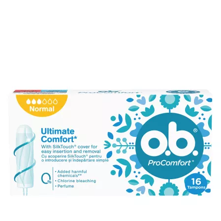Absorbante si tampoane - Tampoane OB Procomfort Normal, 16 bucati