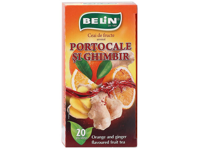 BELIN CEAI PORTOCLAE SI GHIMBIR, 20X2G [2]