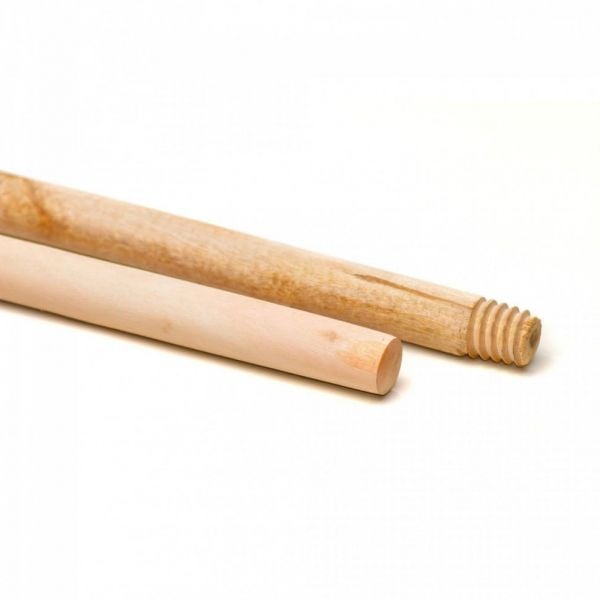 Coada lemn natural cu filet conic, 120 cm [1]