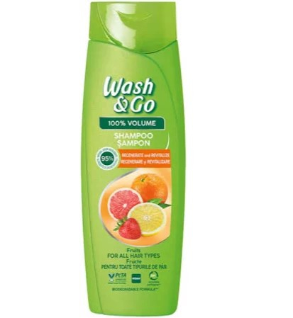 Sampon WASH&GO Fruits, 360ml [1]