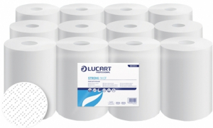 Hârtie - Rolă prosop hârtie Mini Strong 14 CF Lucart, derulare centrală, 20.4x23cm  (Cod 861093)