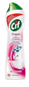 Suprafețe - Cif Pink 500 ml cremă pentru curățat suprafețe.