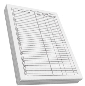 Birotică & Papetărie - Condică de prezență A4, 100 file