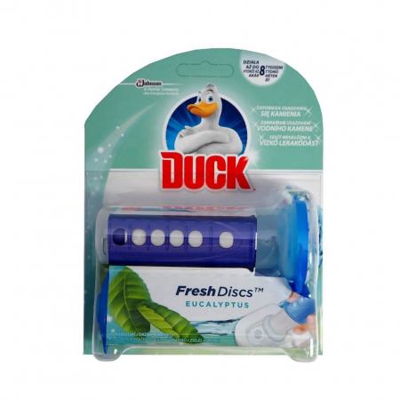 Odorizante toaletă - DUCK FRESH DISCS 36 ML, EUCALYPT
