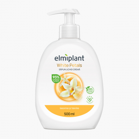 Săpunuri - ELMIPLANT SAPUN  LICHID 500 ML, IASOMIE & VANILIE