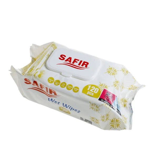 Servețele umede - SAFIR SERVETELEUMEDE EXTRA SOFT, 120 BUC.