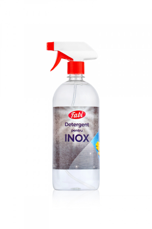 Suprafețe - FABI DETERGENT INOX CU PULVERIZATOR, 1L