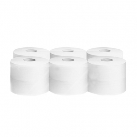 Hârtie - Hartie igienica Green Jumbo alba, 300 gr., 12 role/bax - Copie