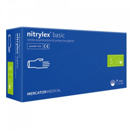Mănuși - MANUSI NITRYLEX BASIC, BLUE